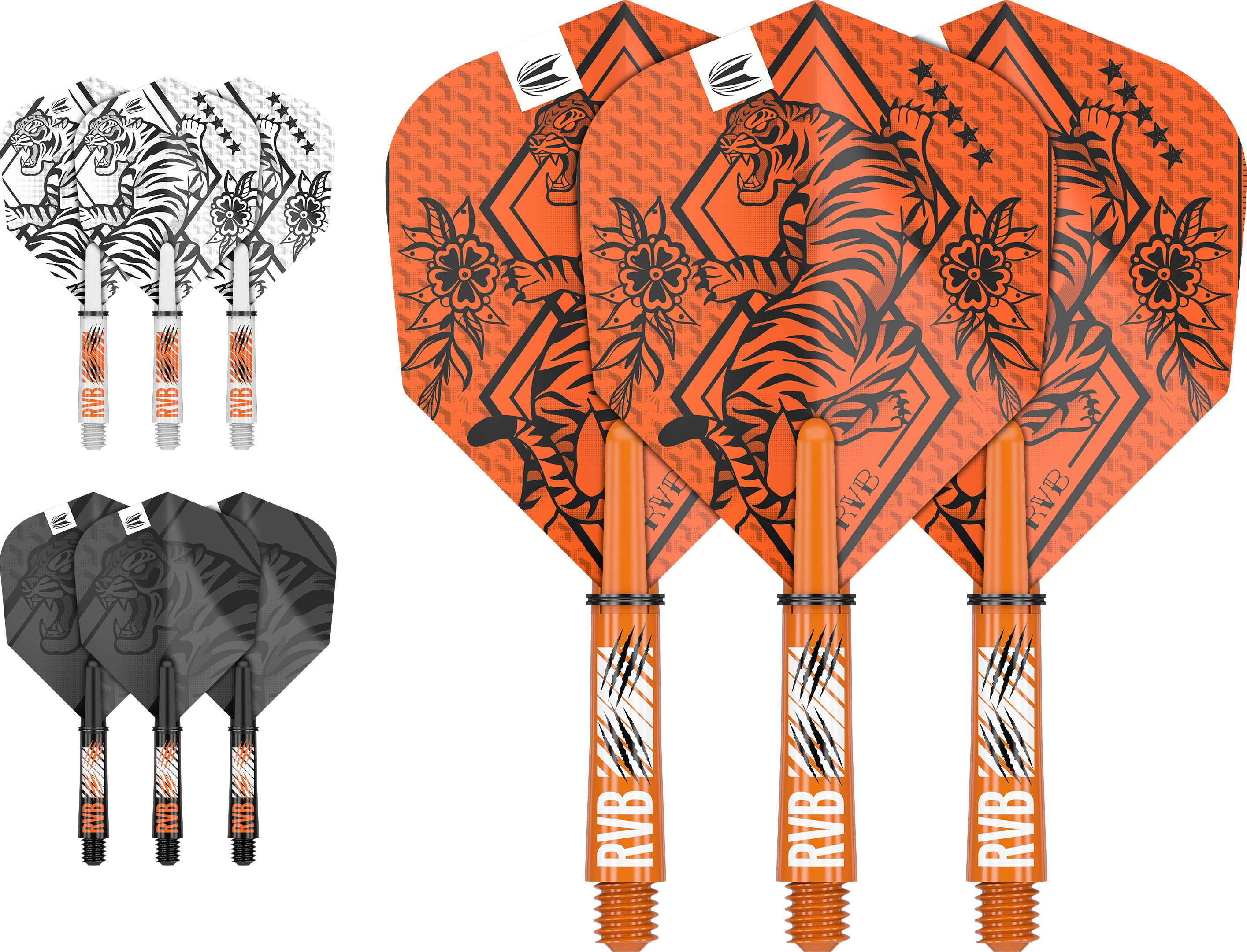 RAYMOND VON BARNEVELD INK FLIGHT &SHAFT KIT SHORT