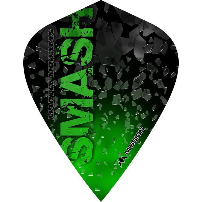 Mission Solo Dart Flights - Martin Lukeman Kite.