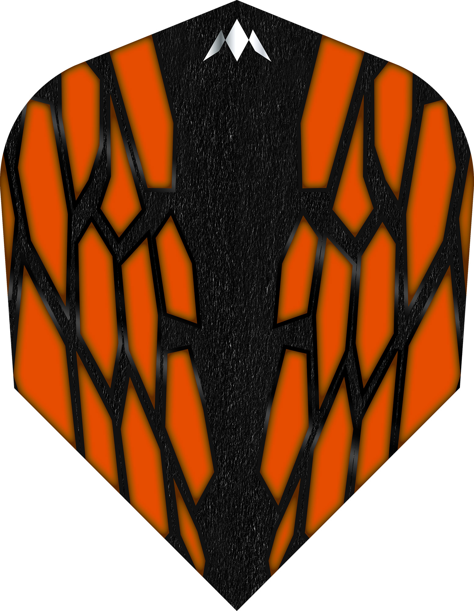 Mission Solo Dart Flights - Magma Oransje NO6