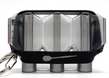 Krystal Flight Case Clear Svart