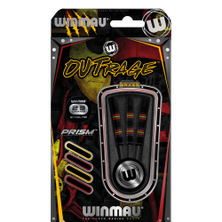 Winmau Outrage Messing Dartpiler, 23 gram. 