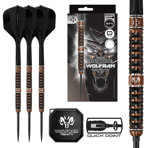 Harrows Wolfram Trinity Quick Point 97% Tungsten 22 gram