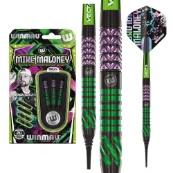 Winmau Mike Maloney 90% Tungsten 18 gram Softtip. 