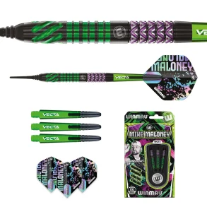 Winmau Mike Maloney 90% Tungsten 18 gram Softtip. 