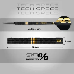 Peter Wright - 50 Year Player Edition 90% Tungsten 21 gram