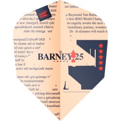 BARNEY25 x 3 SETS NO6 FLIGHTS