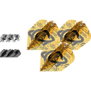 GABRIEL CLEMENS INK BUNDLE x 3 SETS TEN-X FLIGHT BAGGED