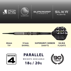 Harrows Dave Chisnall V4 90% Tungsten 20 gram Softtip
