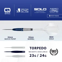 Harrows Geo Torpedo Quick Point 90% Tungsten 23 gram