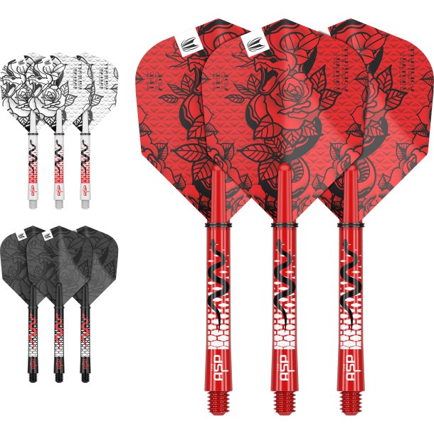 NATHAN ASPINALL INK FLIGHT &amp; SHAFT KIT MEDIUM