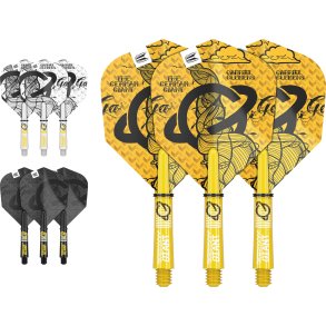 GABRIEL CLEMENS INK FLIGHT & SHAFT KIT SHORT