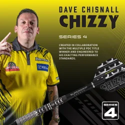Harrows Dave Chisnall V4 90% Tungsten 20 gram Softtip