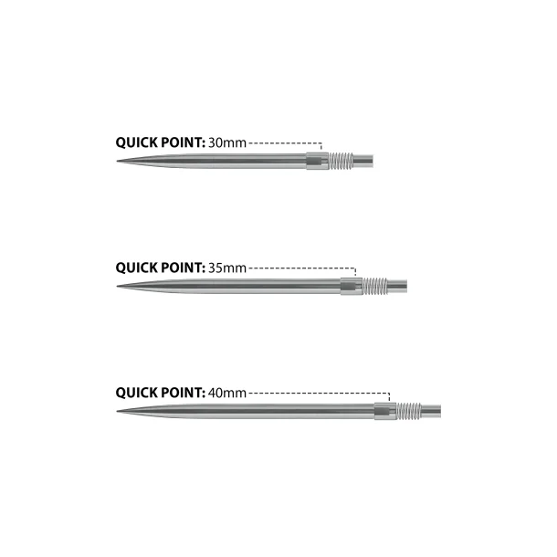 Harrows Quick Point Silver 30 mm