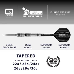 Harrows Supergrip Quick Point 90% Tungsten 23 gram