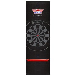 Bull's Carpet Dartmat 300x90 cm Black m/ Oche