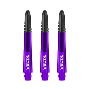 Winmau Vecta Lilla/Svart Intermediate bakstykker