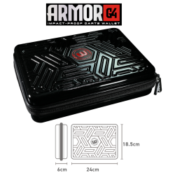 Winmau Armor G4 Dart Etui Svart