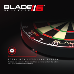 Winmau Blade 6 Dual Core Dartskive