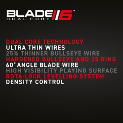 Winmau Blade 6 Dual Core Dartskive