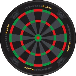Bull's Advantage Black Mini Dartboard Display