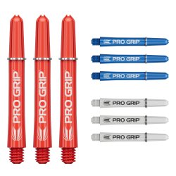 PRO GRIP SHAFT 3X SETS OF INTERMEDIATET- Red/Blue/ White