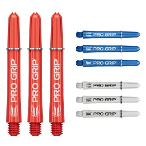 PRO GRIP SHAFT 3X SETS OF INTERMEDIATET- Red/Blue/ White