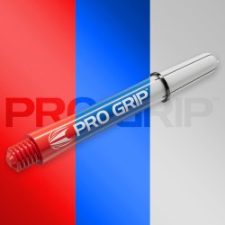 PRO GRIP SHAFT 3X SETS OF SHORT- Red/Blue/ White