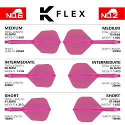 K-FLEX SHAPE NO6 SHORT NEON PINK