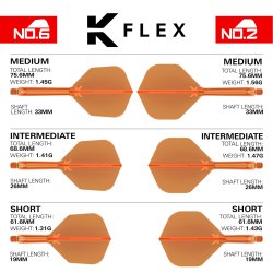 K-FLEX SHAPE NO2 SHORT NEON ORANGE