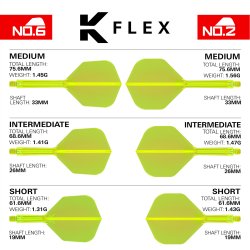 K-FLEX SHAPE NO2 SHORT NEON YELLOW