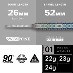 ROVE 01 90% TUNGSTEN SP 24 GRAM
