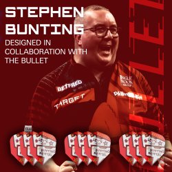 STEPHEN BUNTING 3 SETS ULTRA PRO NO6 FLIGHTS