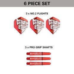 STEPHEN BUNTING NO2 FLIGHT AND SHAFT KIT SHORT