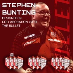 STEPHEN BUNTING 3 SETS ULTRA PRO TEN-X FLIGHTS