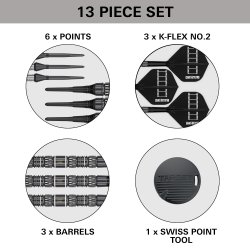 Chris Dobey 95K 95% TUNGSTEN SP 19 GRAM SOFTTIP
