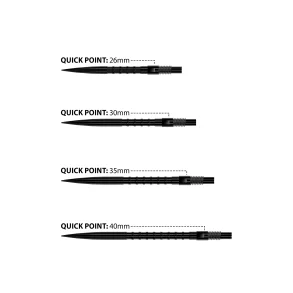 Harrows Quick Point HM Grip Black 35 mm