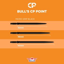 Bull�s CP Micro Grip Points 32 mm