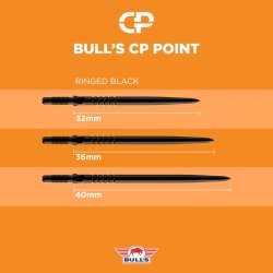Bull�s CP Ringed Grip Points 32 mm