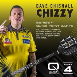 Harrows Dave Chisnall V4 Quick Point 90% Tungsten, 22 gram