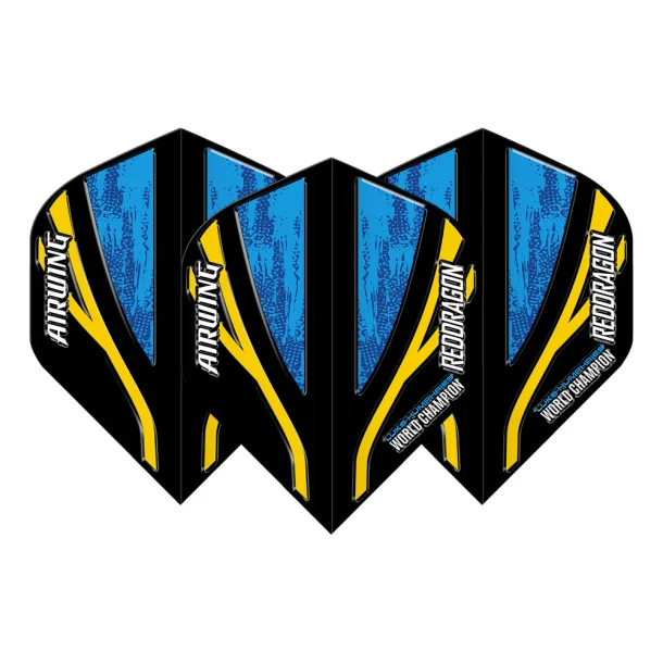 Airwing Luke Humphries World Champion Moulded Black &amp; Blue Standard