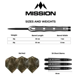 Mission Saturn Fenrir 90% Tungsten, 25 gram