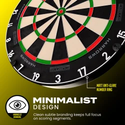  Harrows Fortis Premium Dartboard