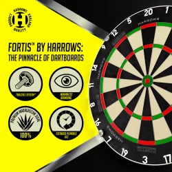  Harrows Fortis Premium Dartboard