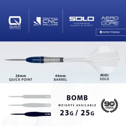 Harrows Geo Bomb Quick Point 90% Tungsten 23 gram