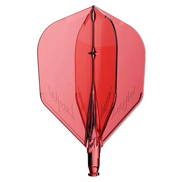 L-Style L-System L3 Shape reserveflight &ndash; Transparent r�d, 1 stk.