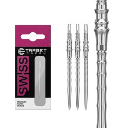Target Japan Premium Swiss Point Silver 40 mm