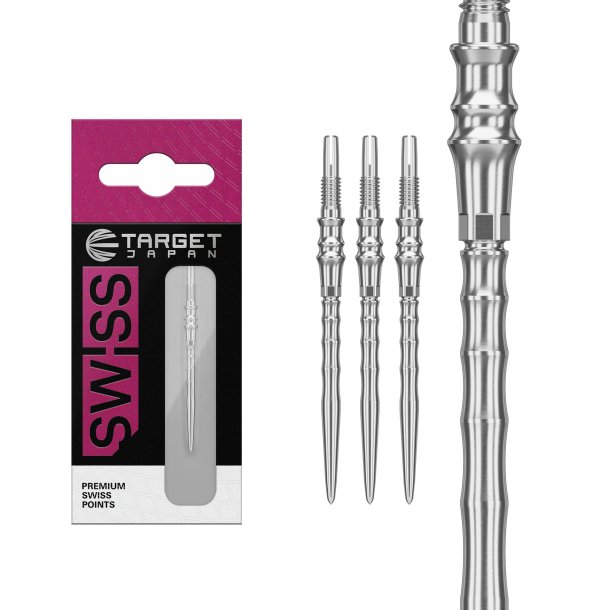 Target Japan Premium Swiss Point Silver 35 mm