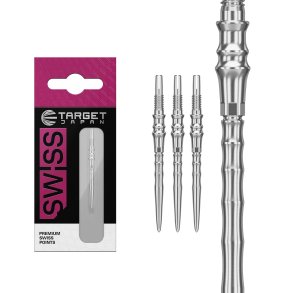 Target Japan Premium Swiss Point Silver 30 mm