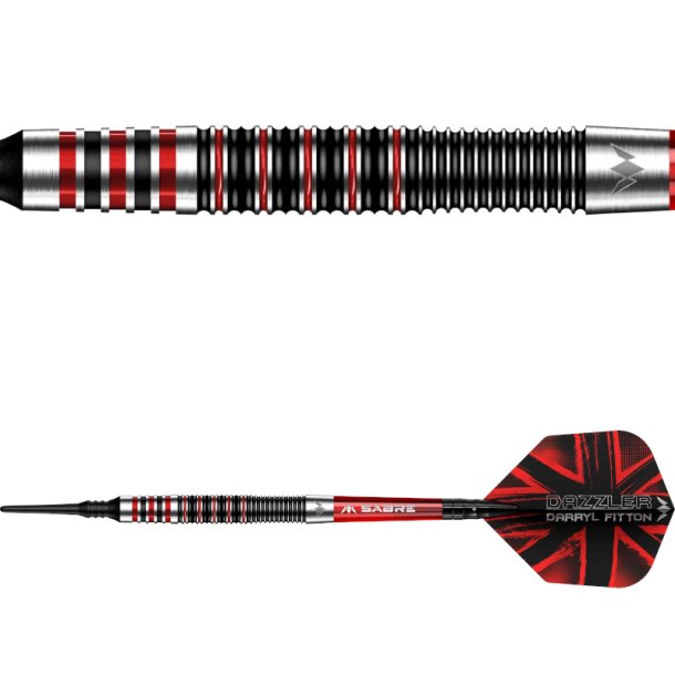 Mission Darryl Fitton Darts, 18 gram Softtip