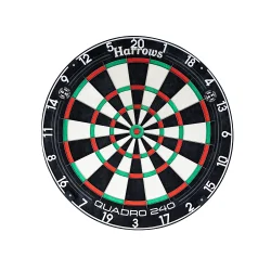 Harrows Quadro 240 Dartboard - klassiker! 